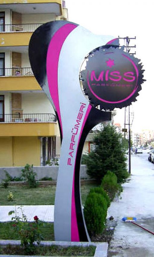 totem tabelacı ankara miss dekoratif totem tabela